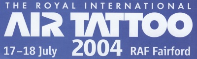 RIAT 2004 · Royal International Air Tattoo Banner