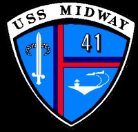 USS Midway CV41 Patch
