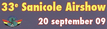 Sanicole Airshow 2009 Banner