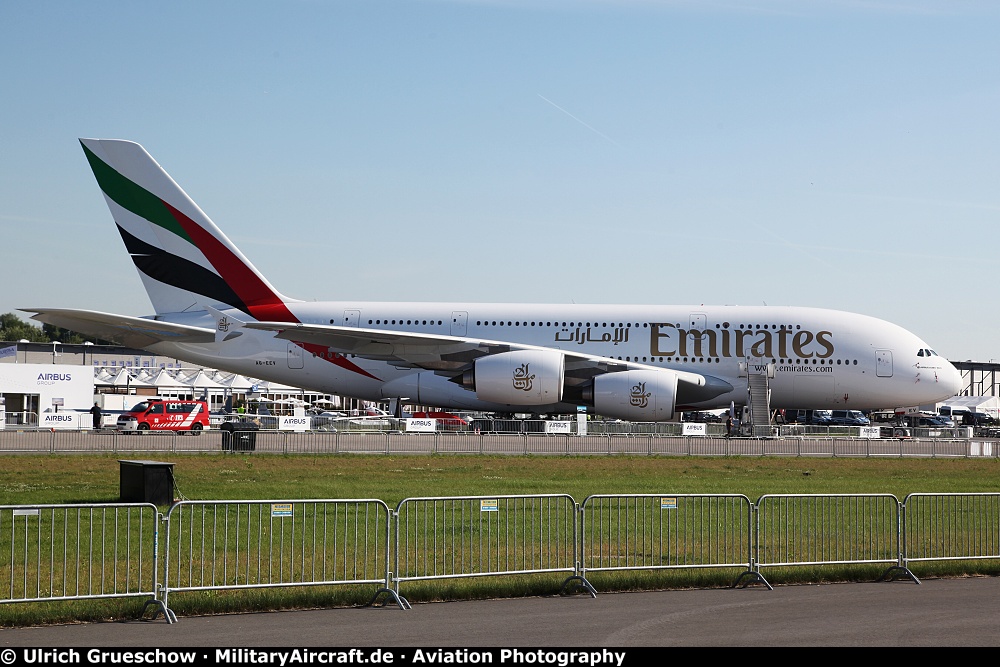 Emirates Airbus A380-861