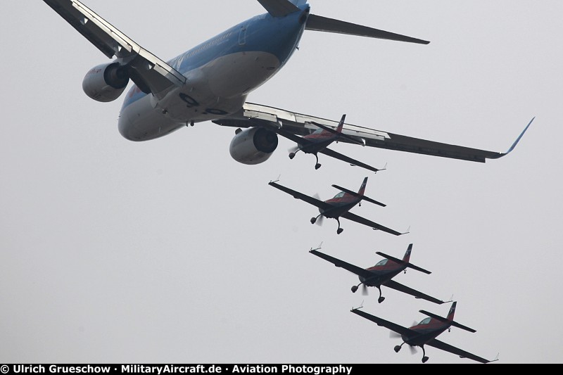 The Blades air display team