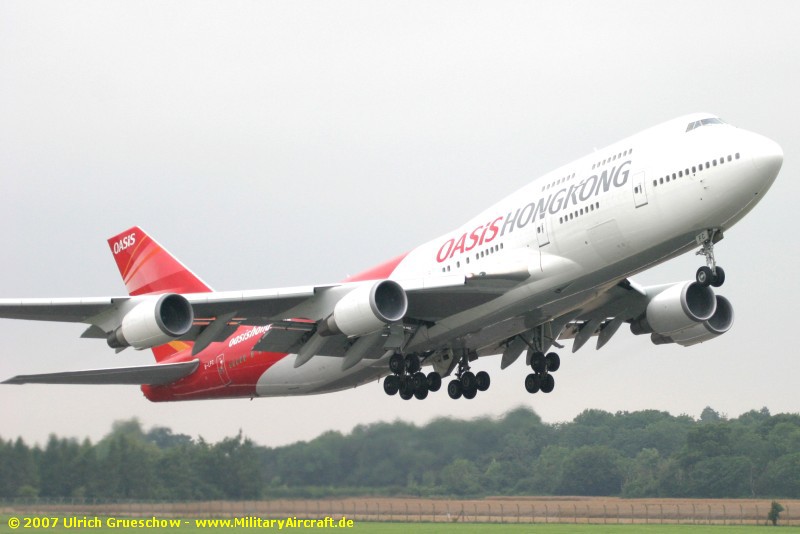 Boeing 747-481, Oasis Hong Kong Airlines