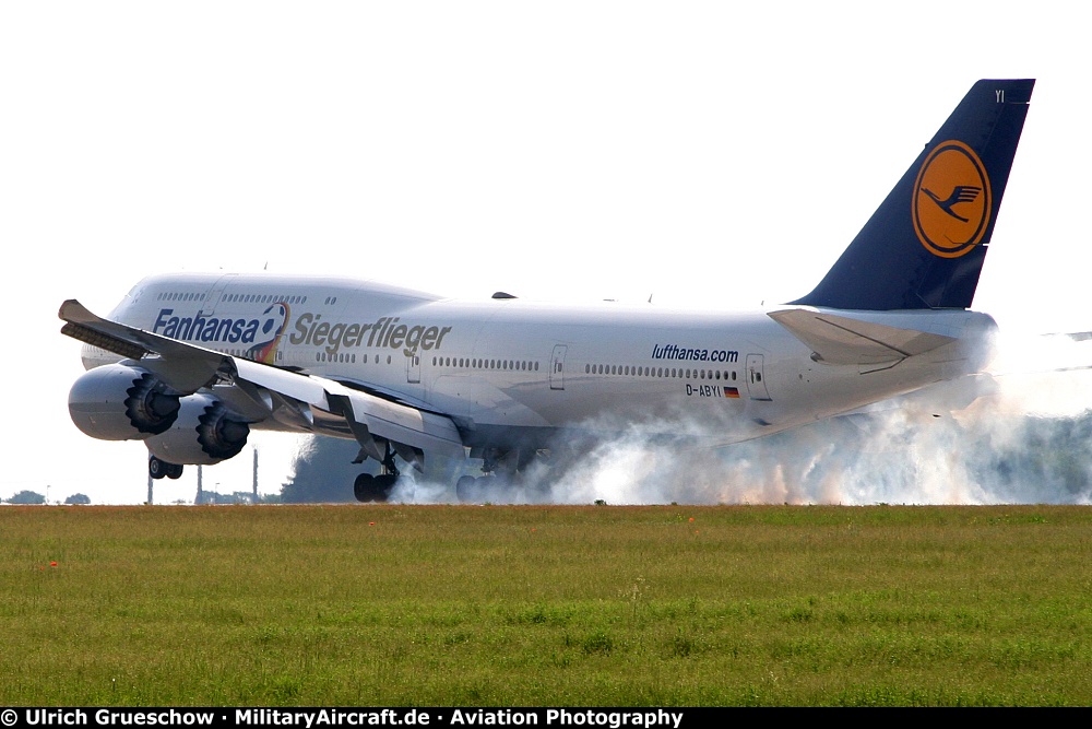 Boeing 747-830 Siegerflieger