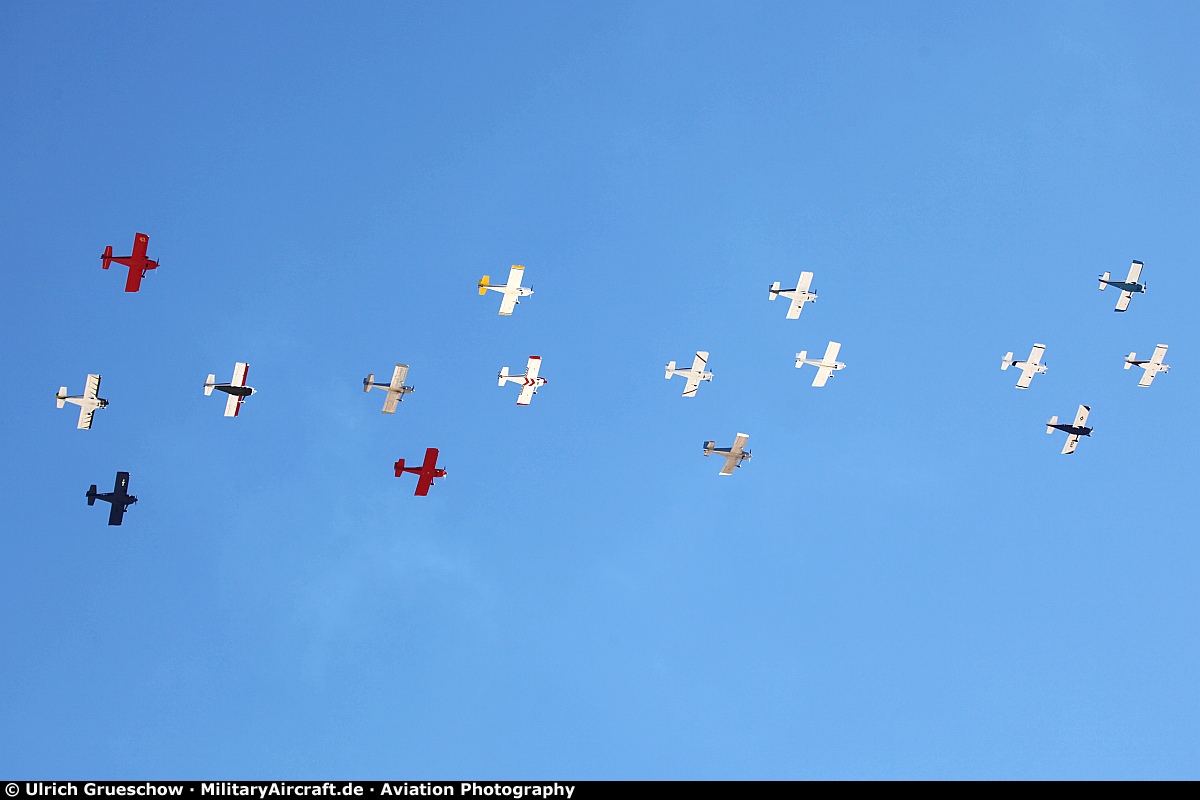 RV Kit Planes Formation Flying Demo