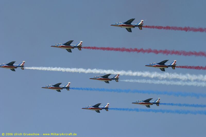 Photos: La Patrouille de France (Alpha Jet E) | MilitaryAircraft.de