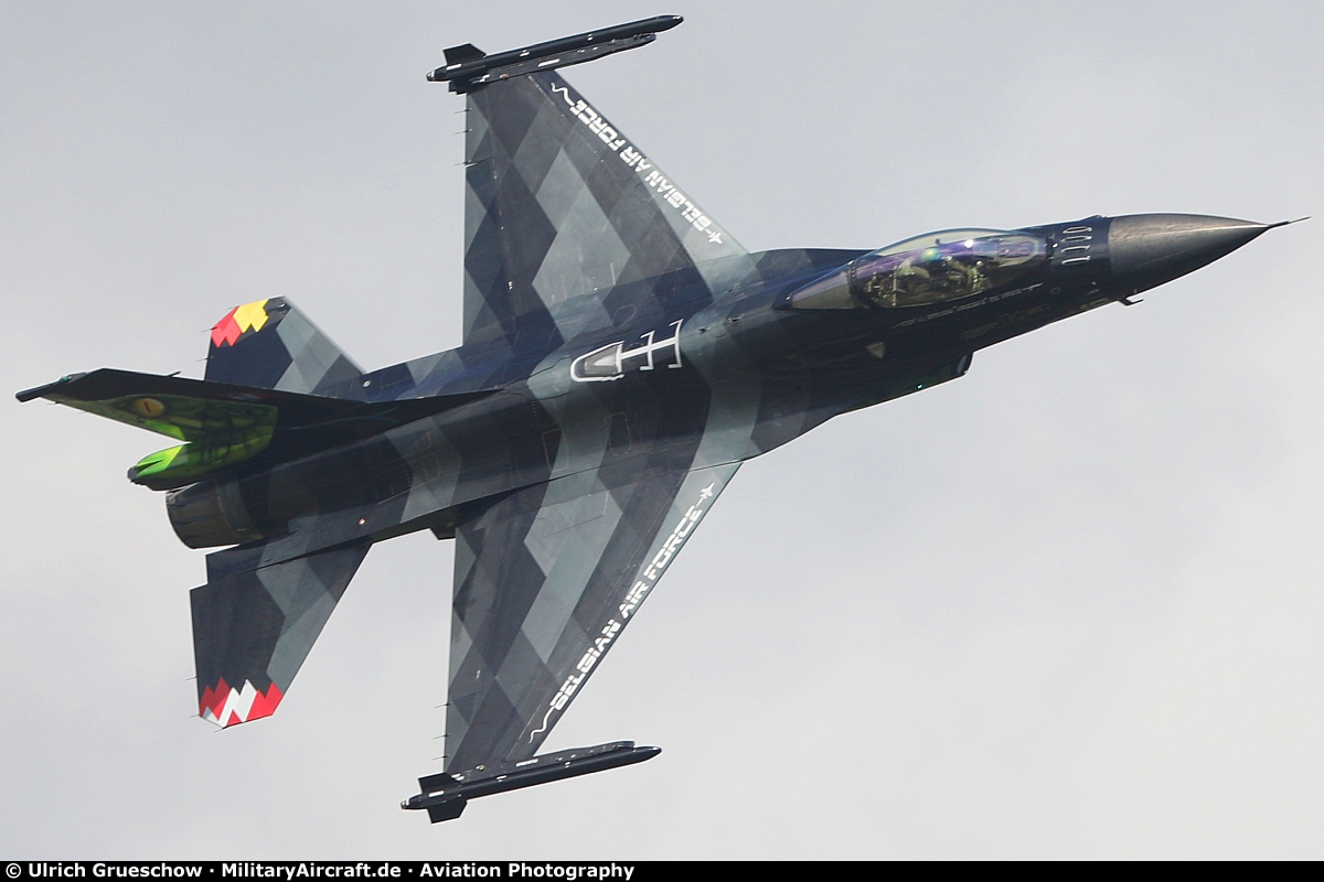 Belgian Air Force F-16 Solo Display Team