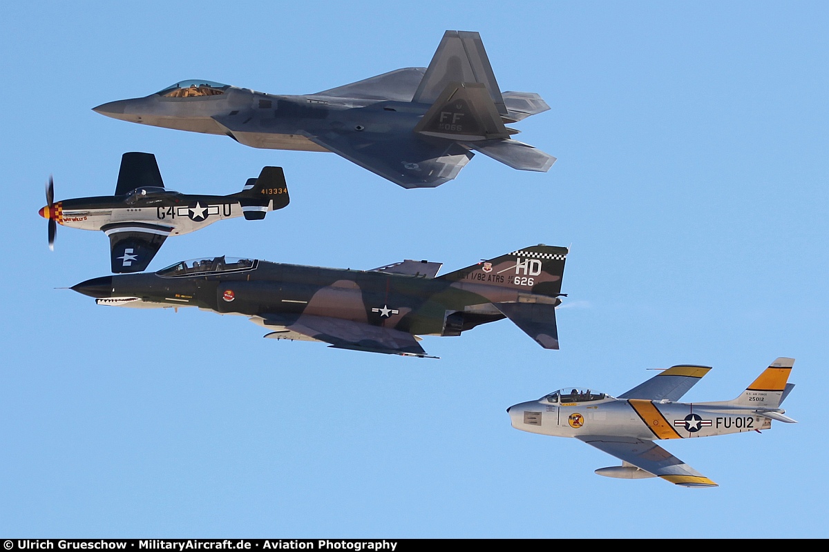United States Air Force Air Combat Command Heritage Flight