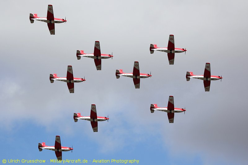 Swiss Air Force PC-7 Team