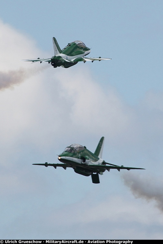 "Saudi Hawks" (Royal Saudi Air Force Aerobatic Team)