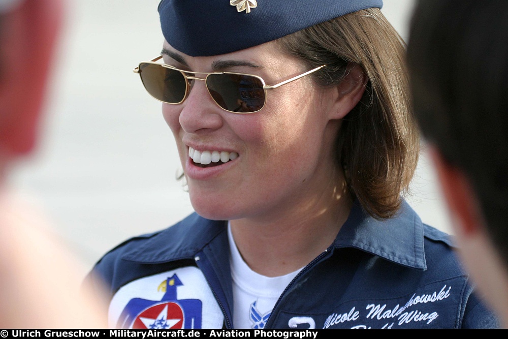 USAF Thunderbirds Maj. Nicole Malachowski
