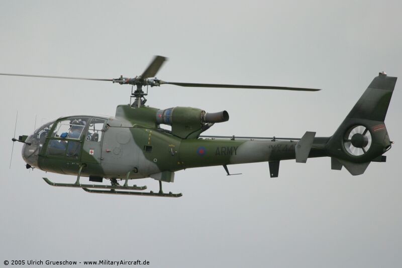 Westland SA-341B Gazelle AH.1